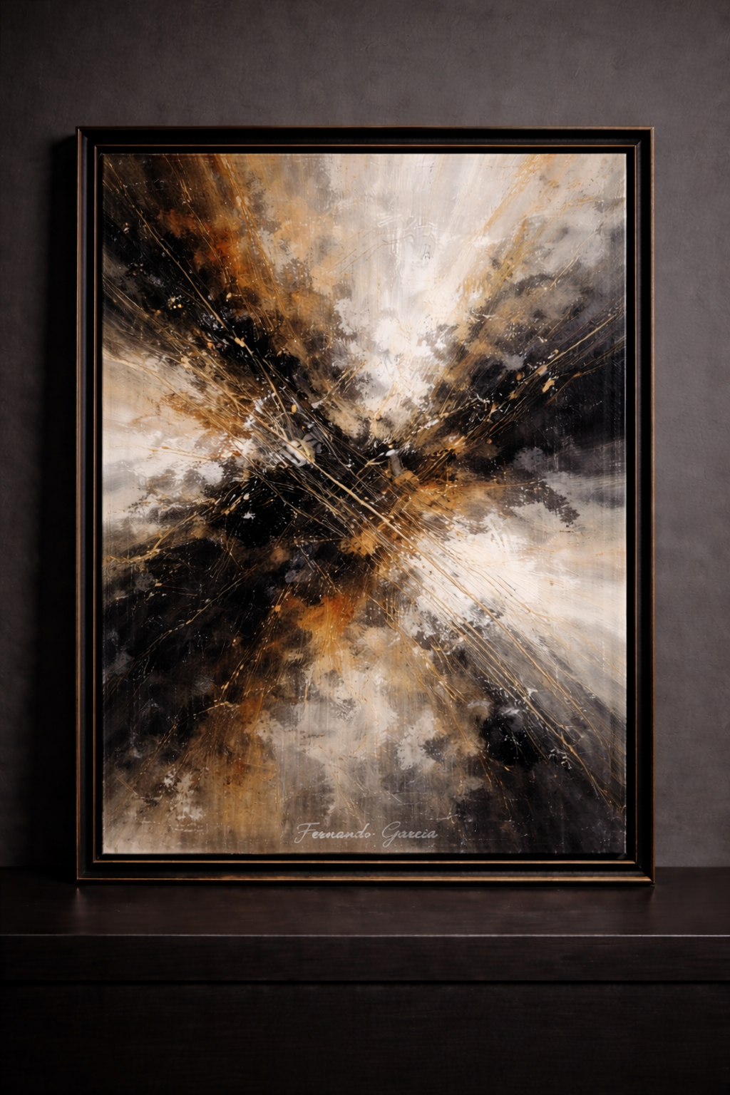 Abstract expressionism by Fernando Garcia